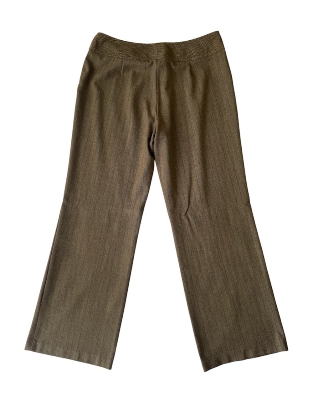 Woman's Brown Wide-Leg Dress Pants Size 14